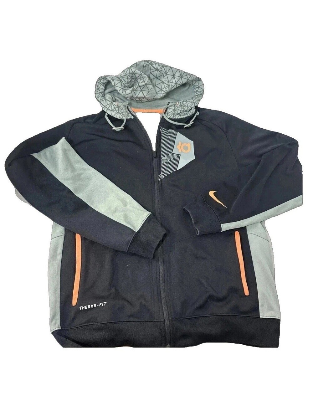 Nike EYBL Player Exclusive Jacket Mens L Kevin Durant Therma-FIT Elite Zip